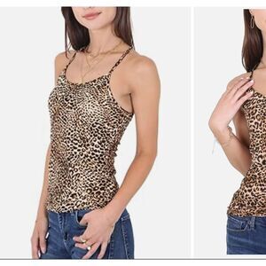 Cheetah tank top